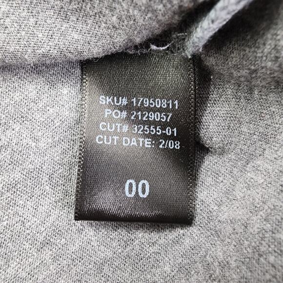 TORRID Top Women 00 M/10 Gray Classic Fit Graphic Ringer Tee Journey Destination - Picture 5 of 9